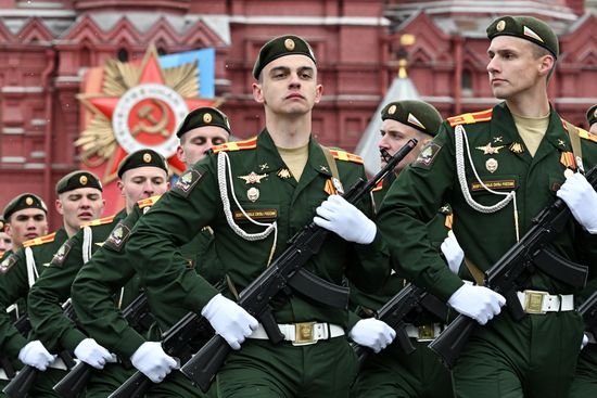 Russia WWII Victory Day Parade