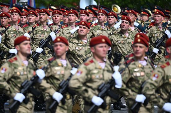 Russia WWII Victory Day Parade
