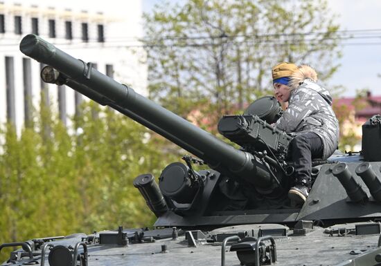 Russia Regions WWII Victory Day Celebrations