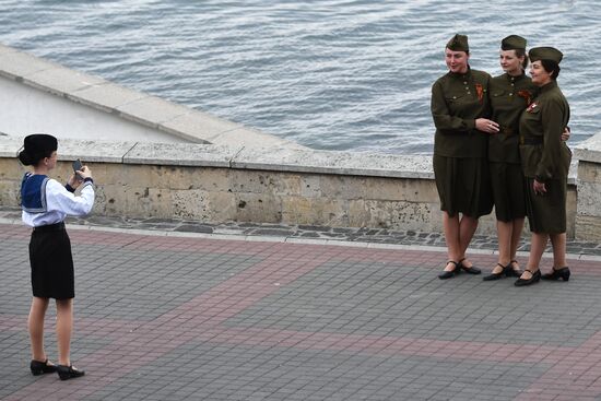 Russia Regions WWII Victory Day Celebrations