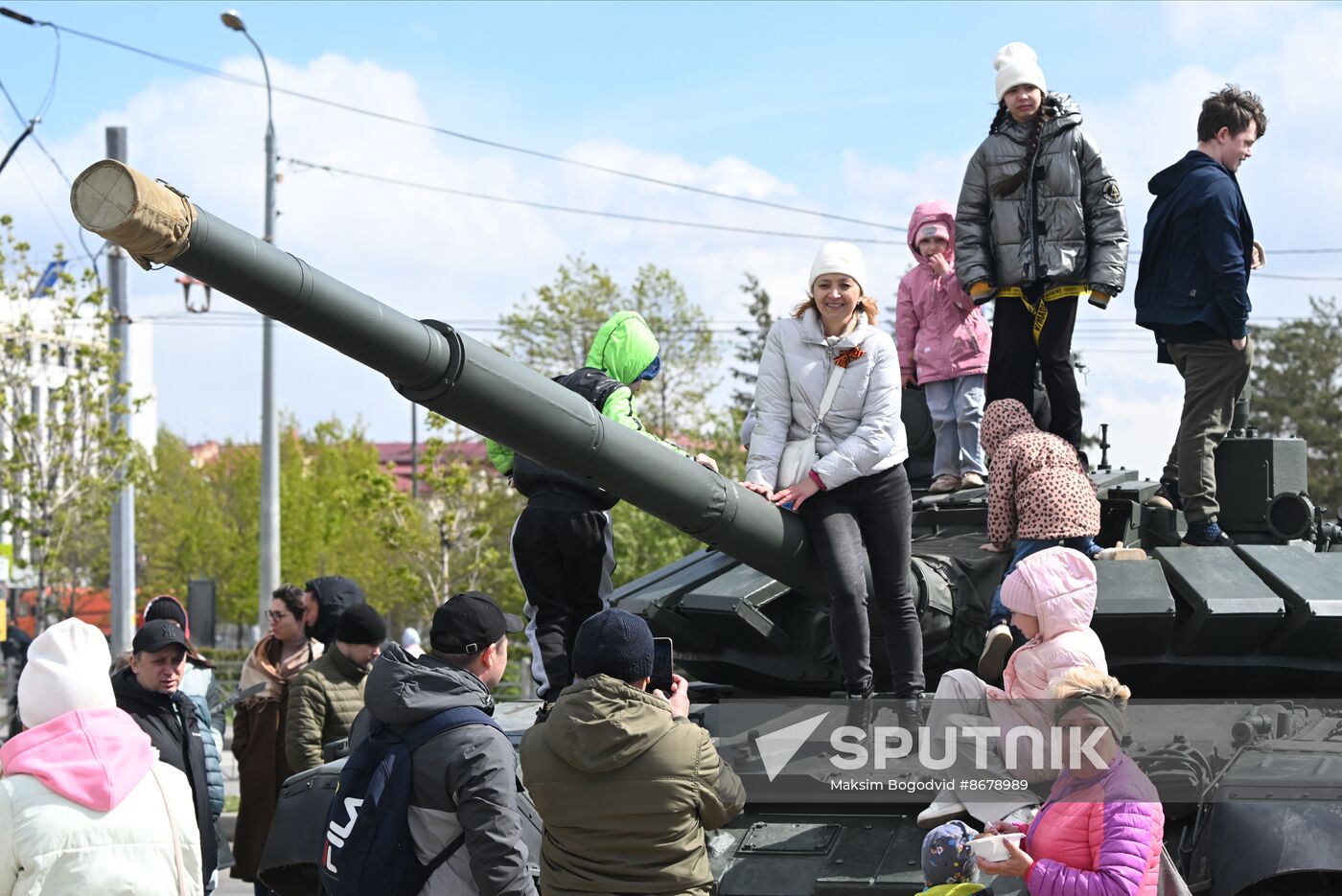 Russia Regions WWII Victory Day Celebrations