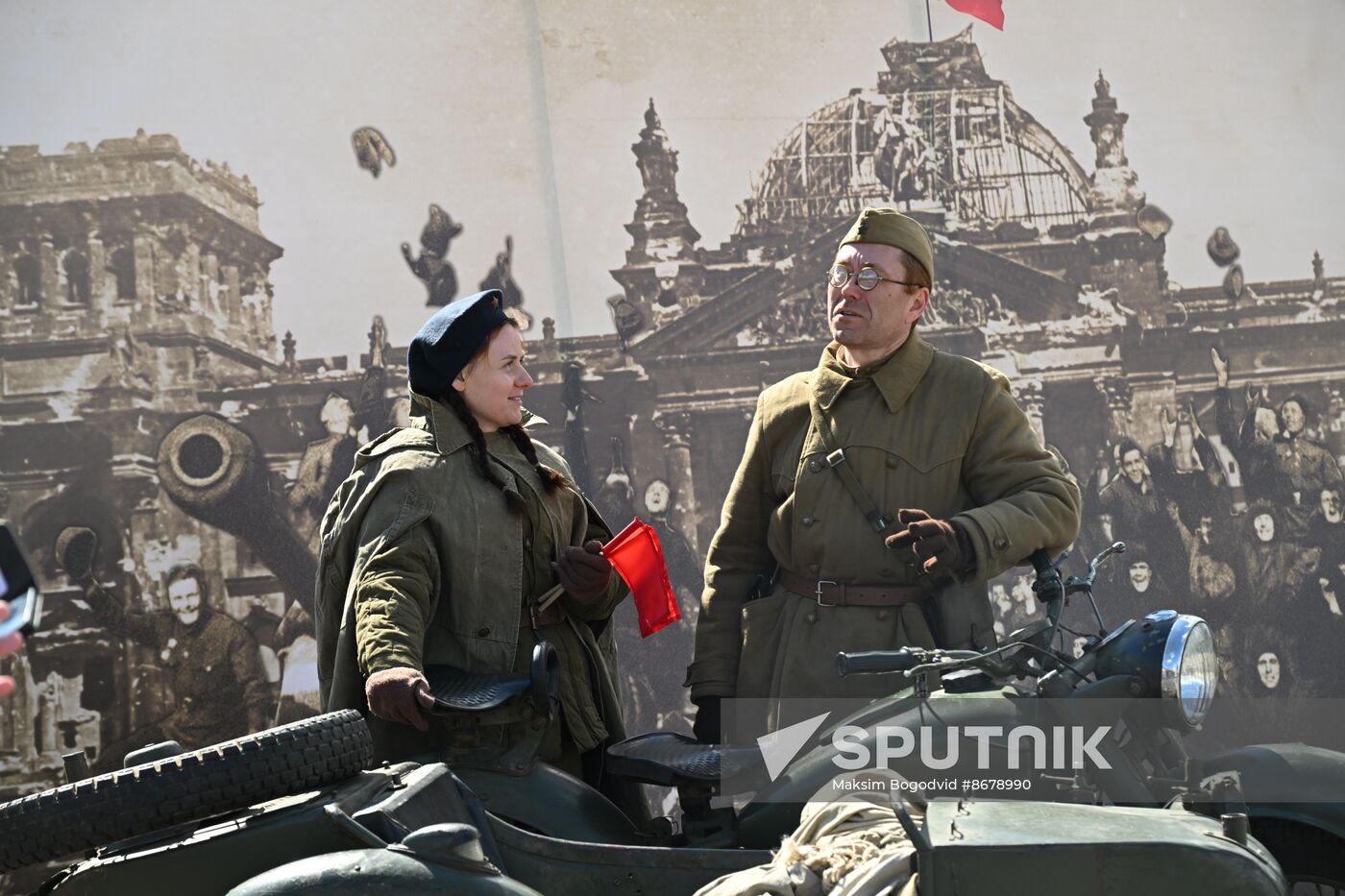 Russia Regions WWII Victory Day Celebrations