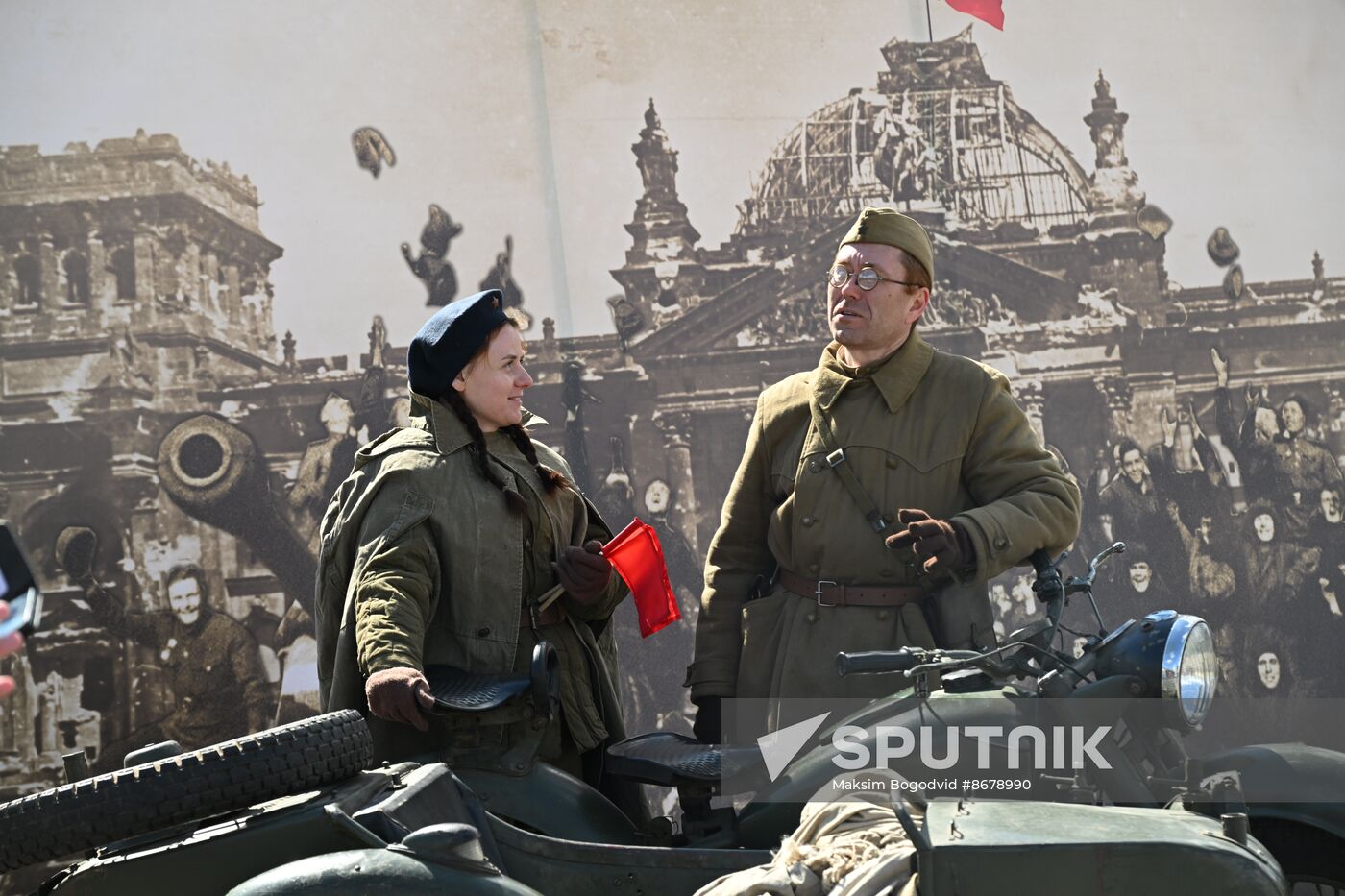 Russia Regions WWII Victory Day Celebrations