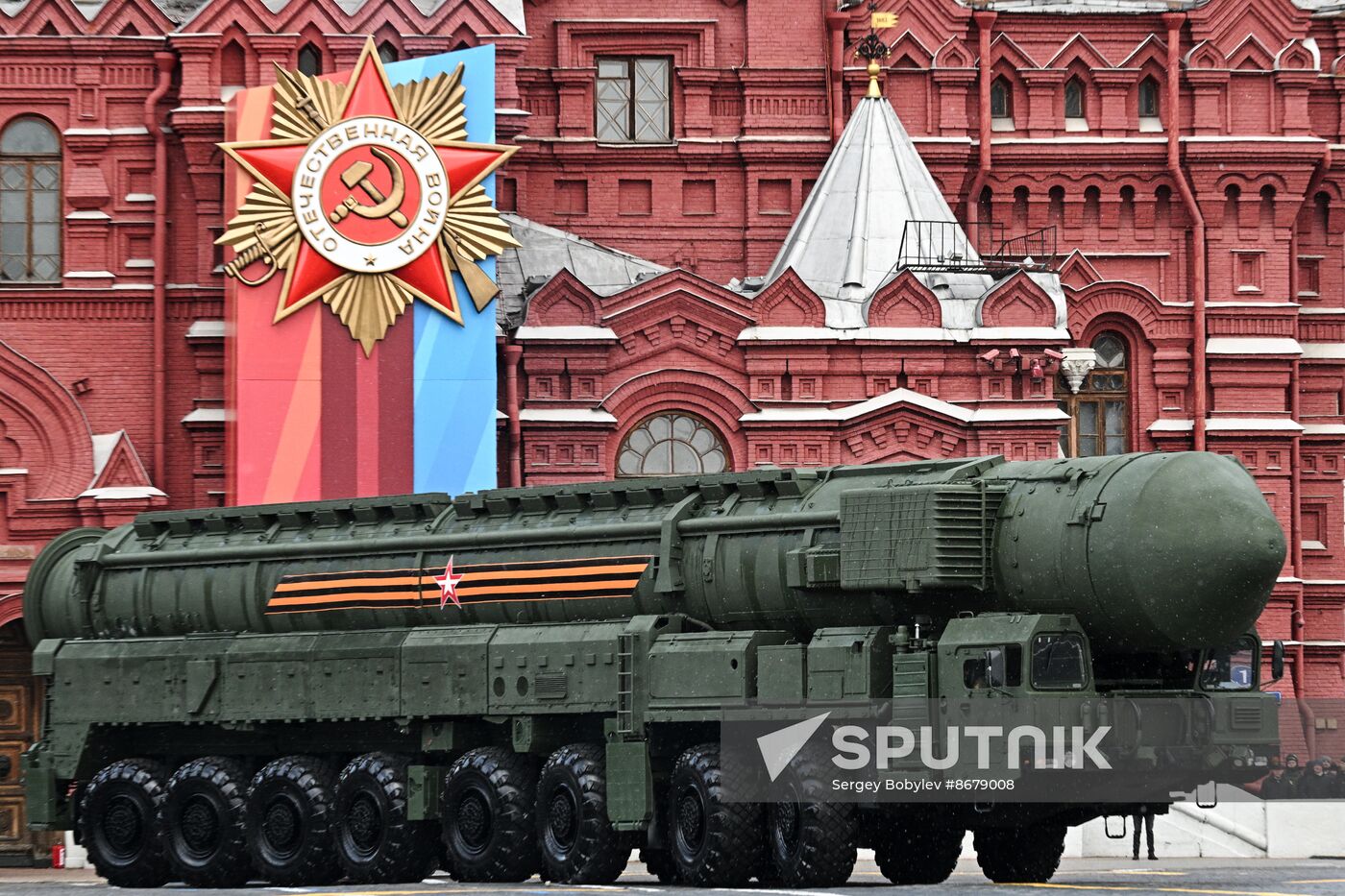 Russia WWII Victory Day Parade