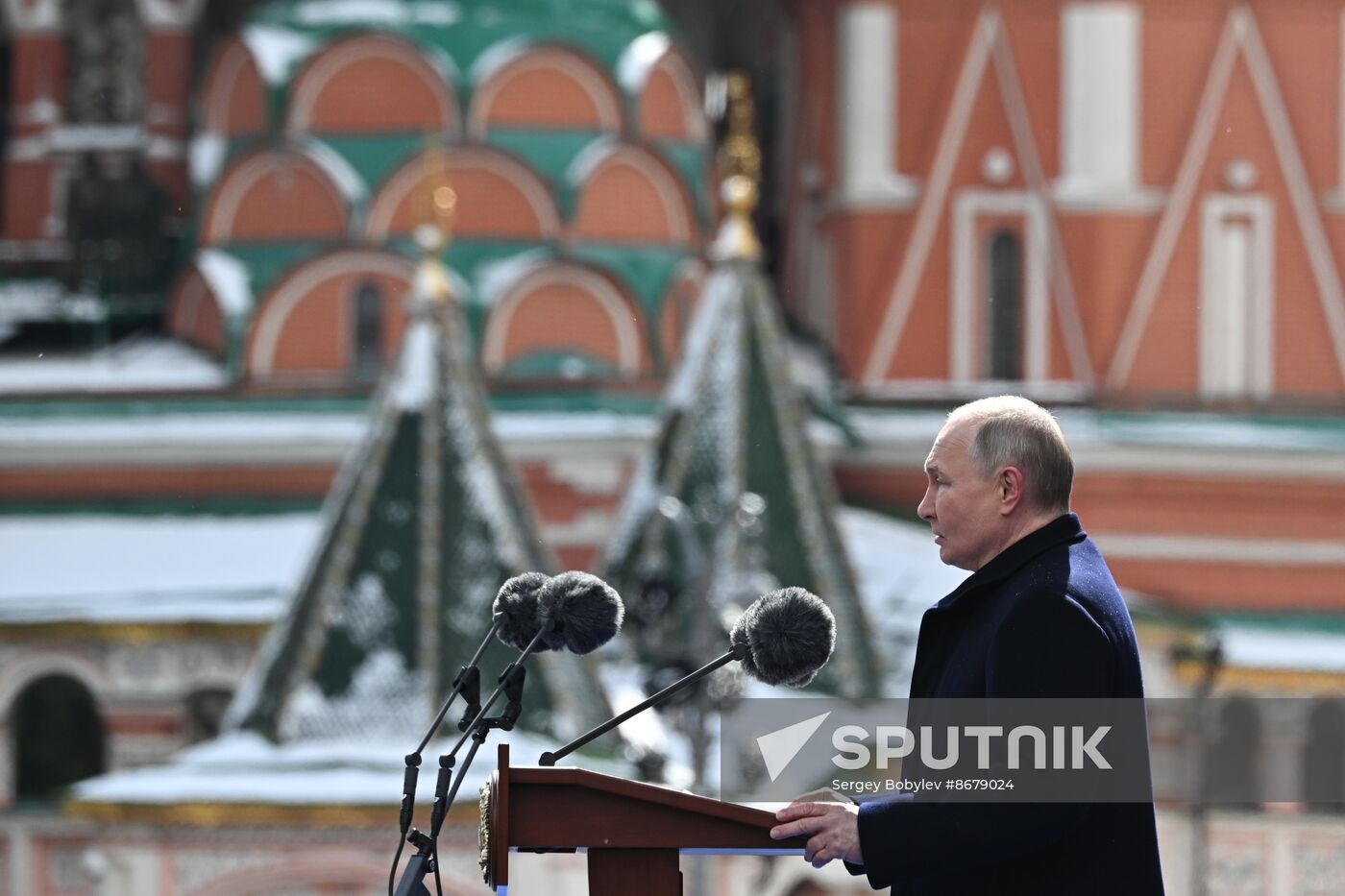 Russia Putin WWII Victory Day