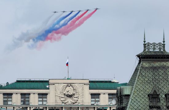 Russia WWII Victory Day Parade
