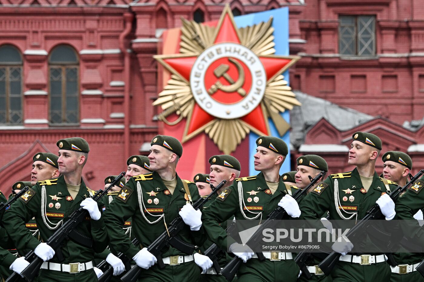 Russia WWII Victory Day Parade