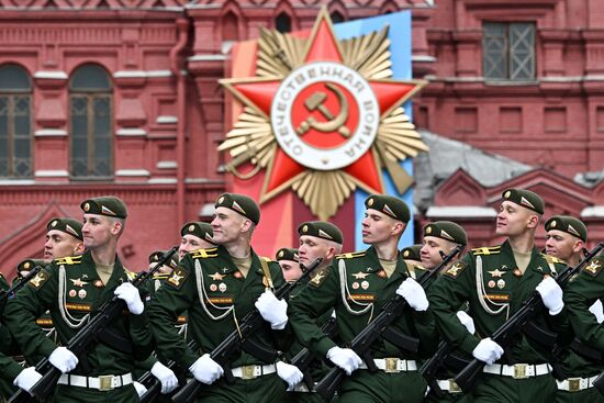 Russia WWII Victory Day Parade