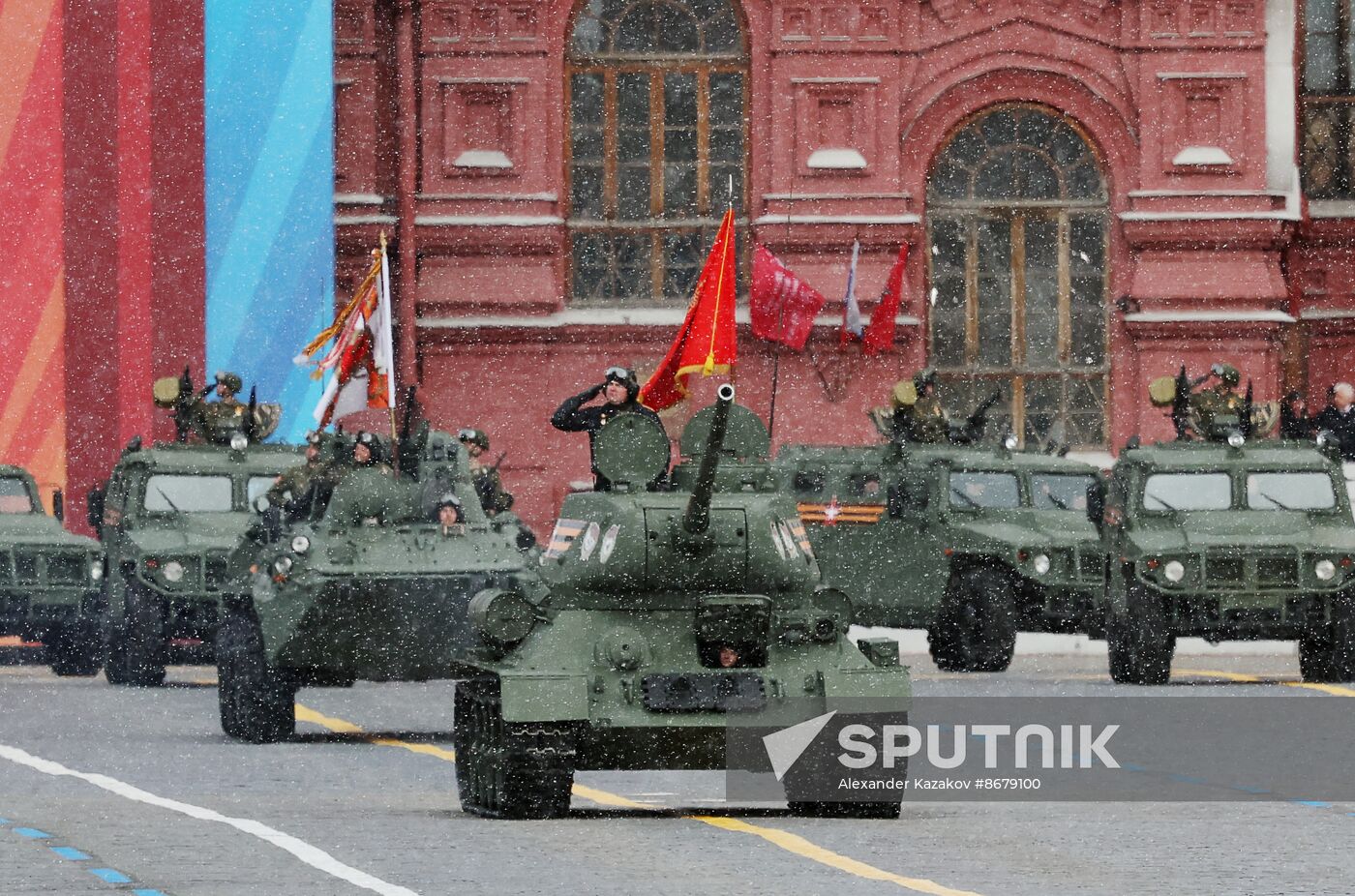 Russia WWII Victory Day Parade