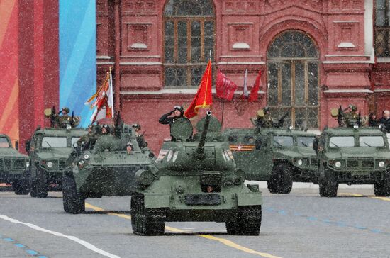 Russia WWII Victory Day Parade