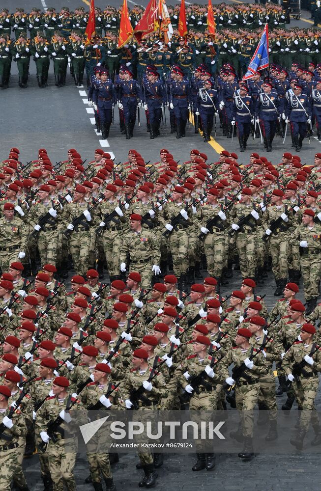 Russia WWII Victory Day Parade