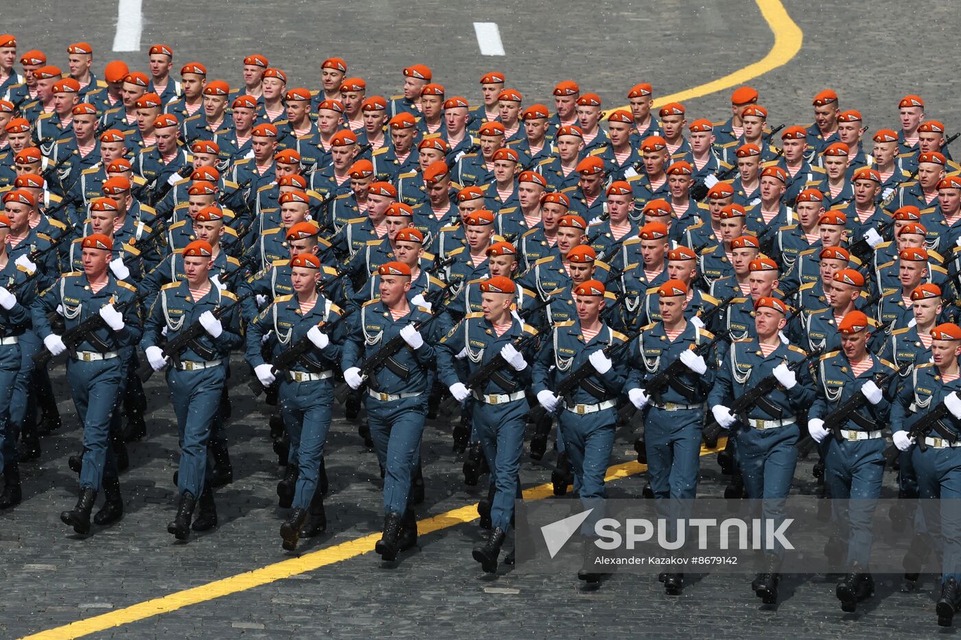 Russia WWII Victory Day Parade