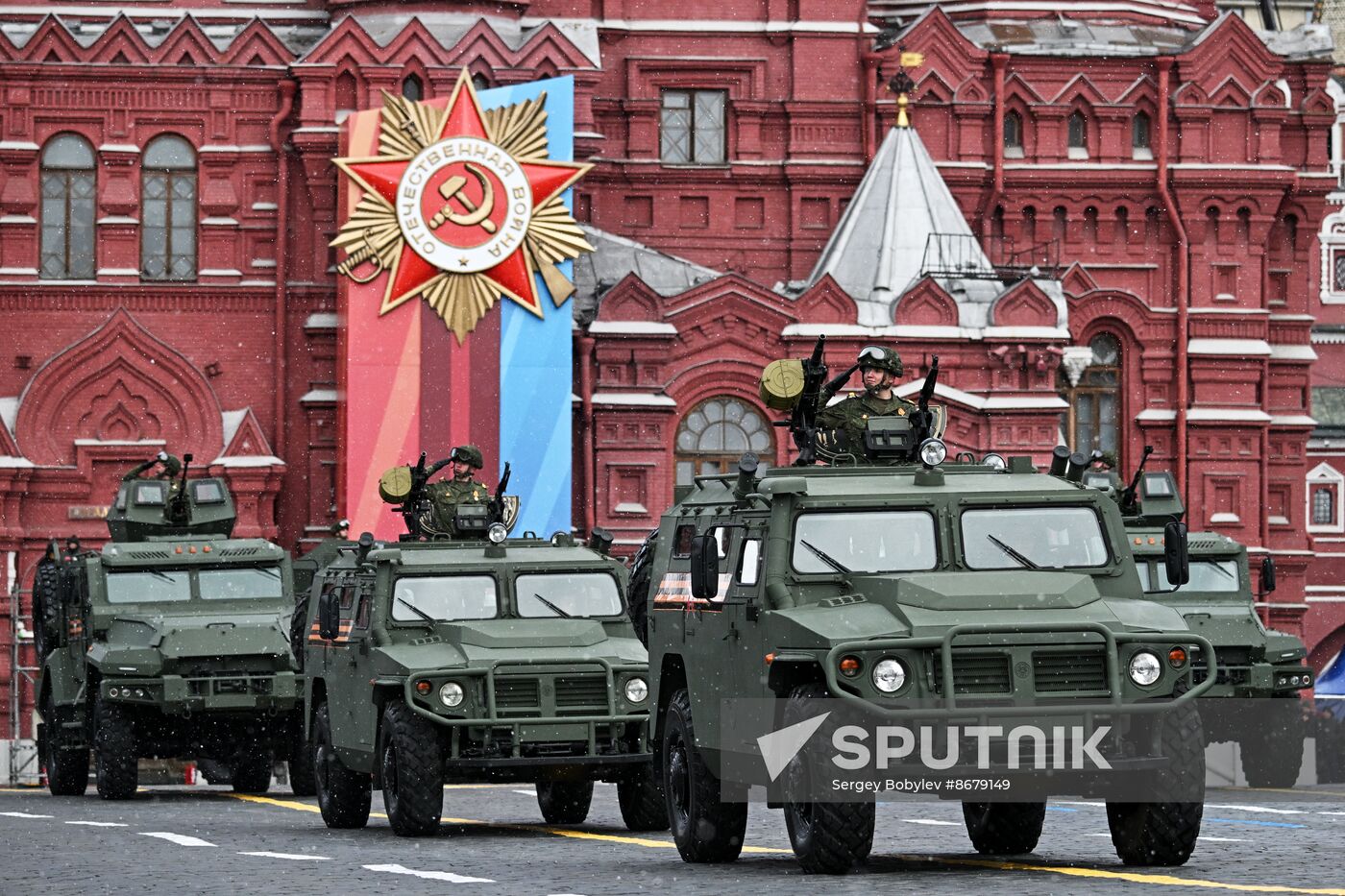 Russia WWII Victory Day Parade