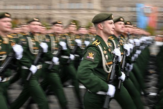 Russia WWII Victory Day Parade