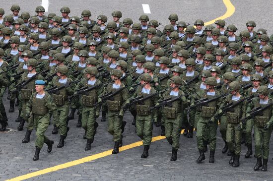 Russia WWII Victory Day Parade