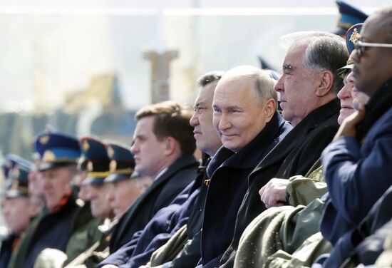 Russia Putin WWII Victory Day
