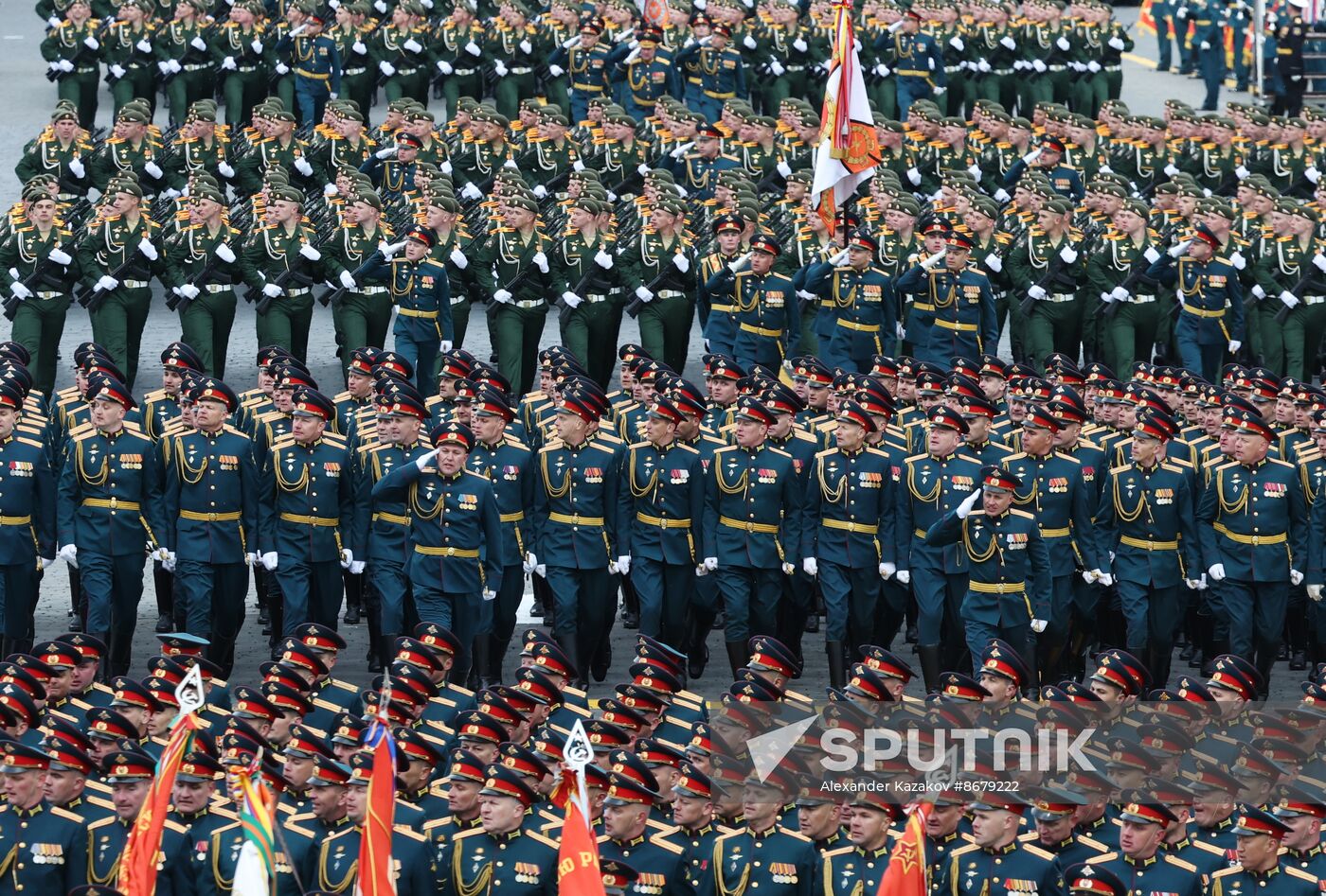 Russia WWII Victory Day Parade