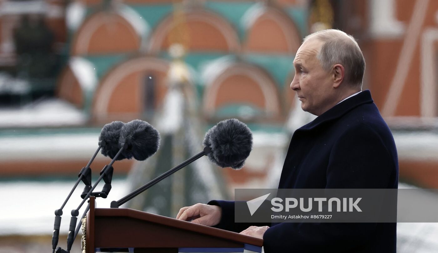 Russia Putin WWII Victory Day