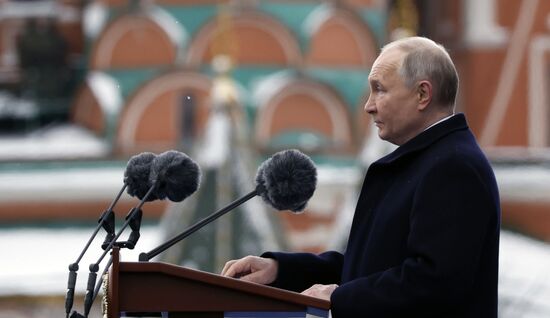 Russia Putin WWII Victory Day