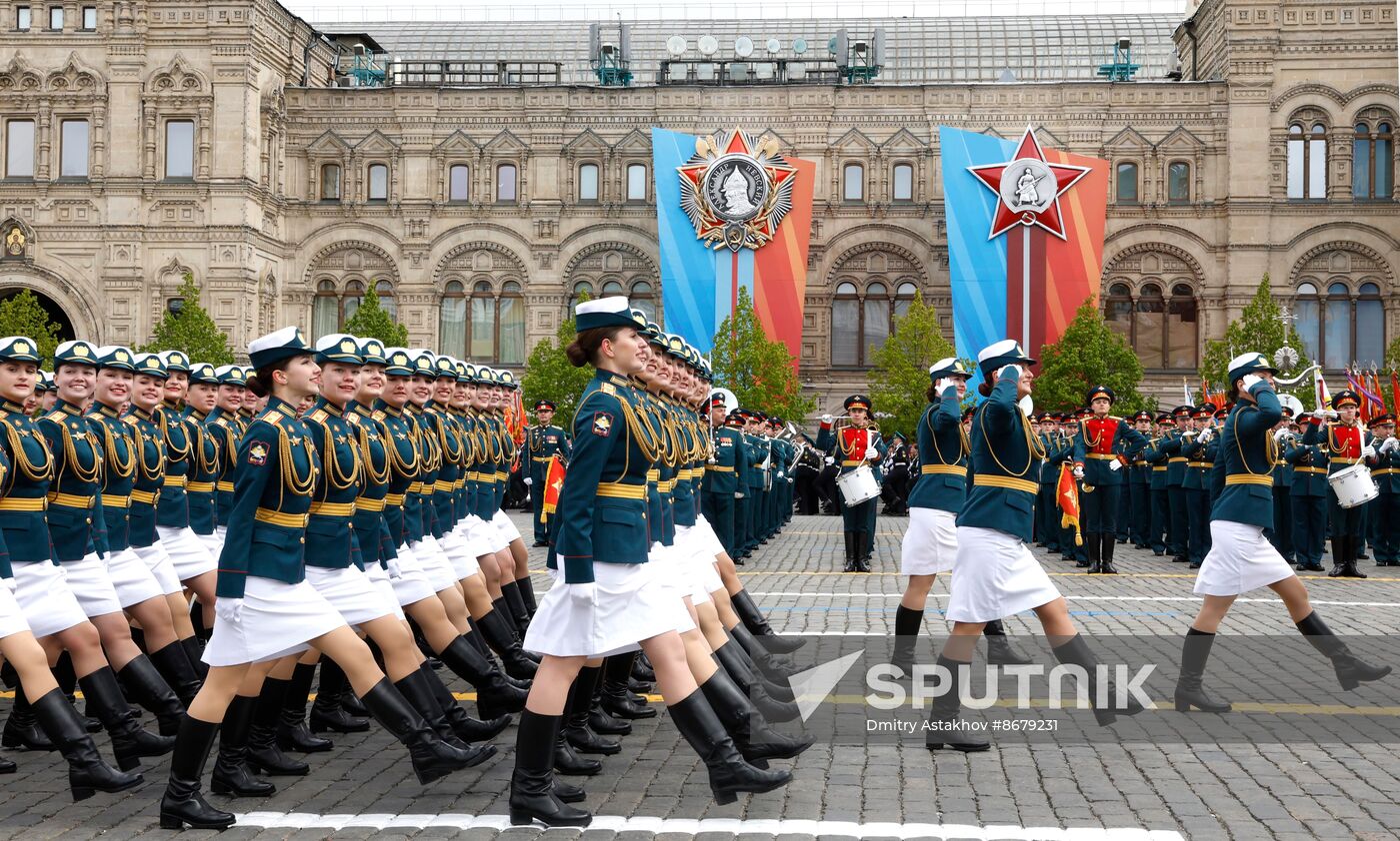 Russia WWII Victory Day Parade