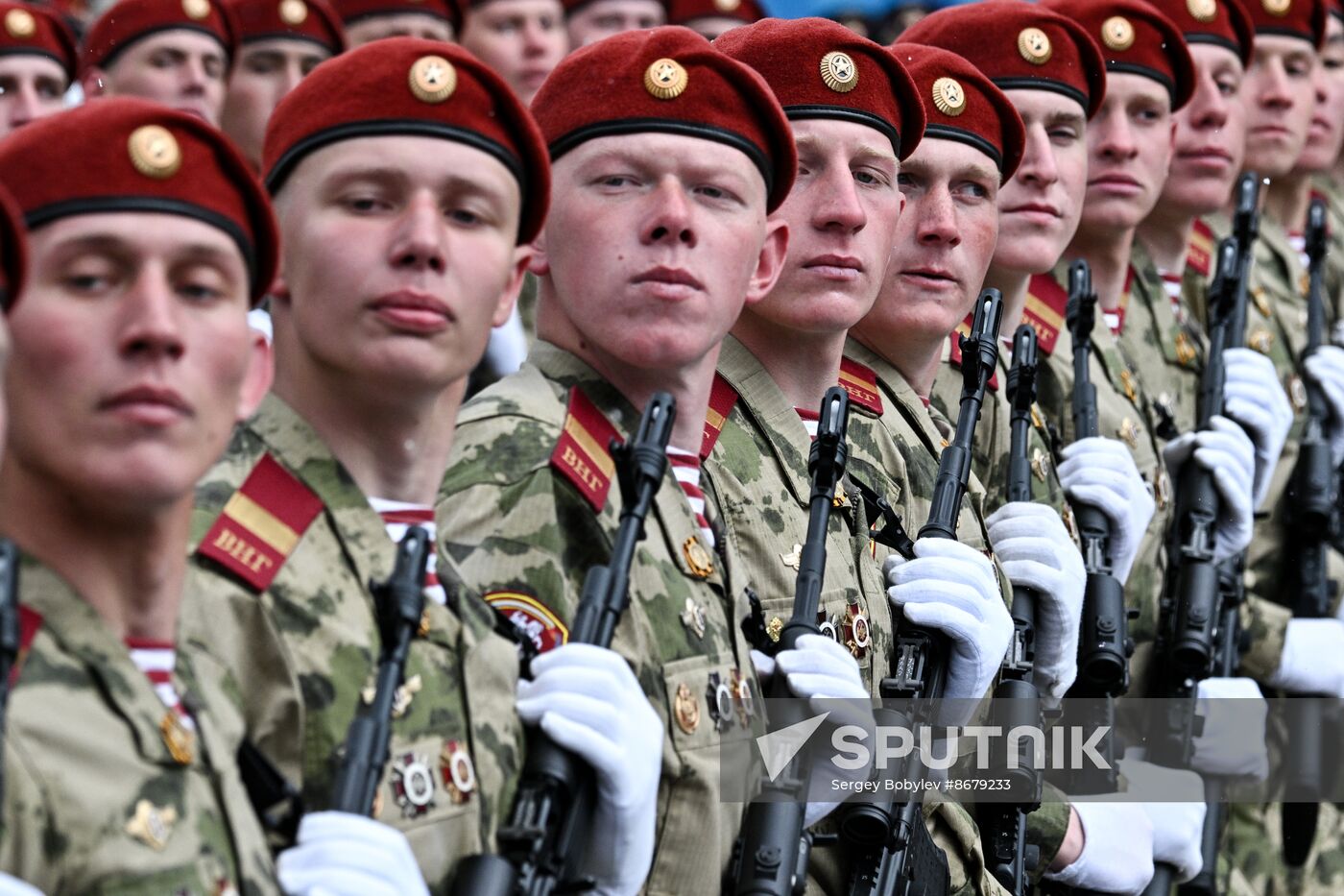 Russia WWII Victory Day Parade