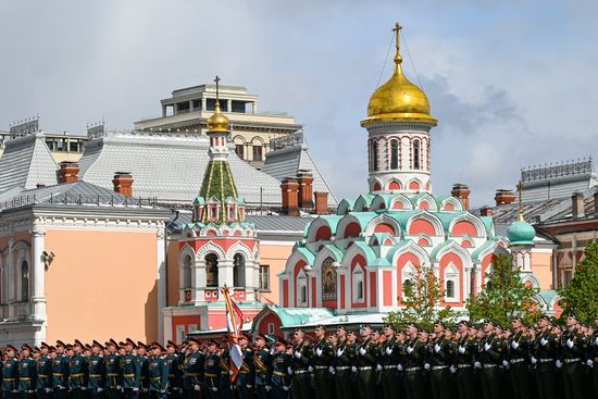 Russia WWII Victory Day Parade