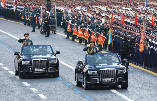 Russia WWII Victory Day Parade