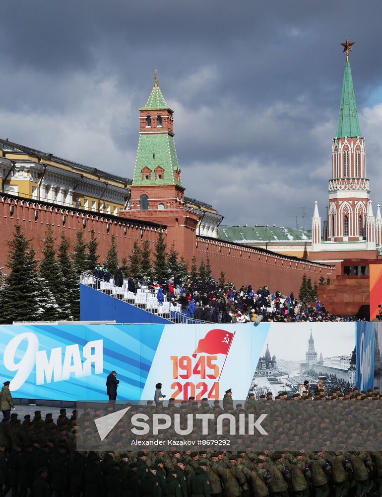 Russia WWII Victory Day Parade