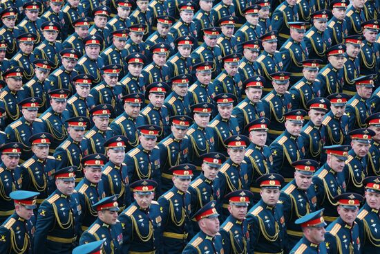 Russia WWII Victory Day Parade
