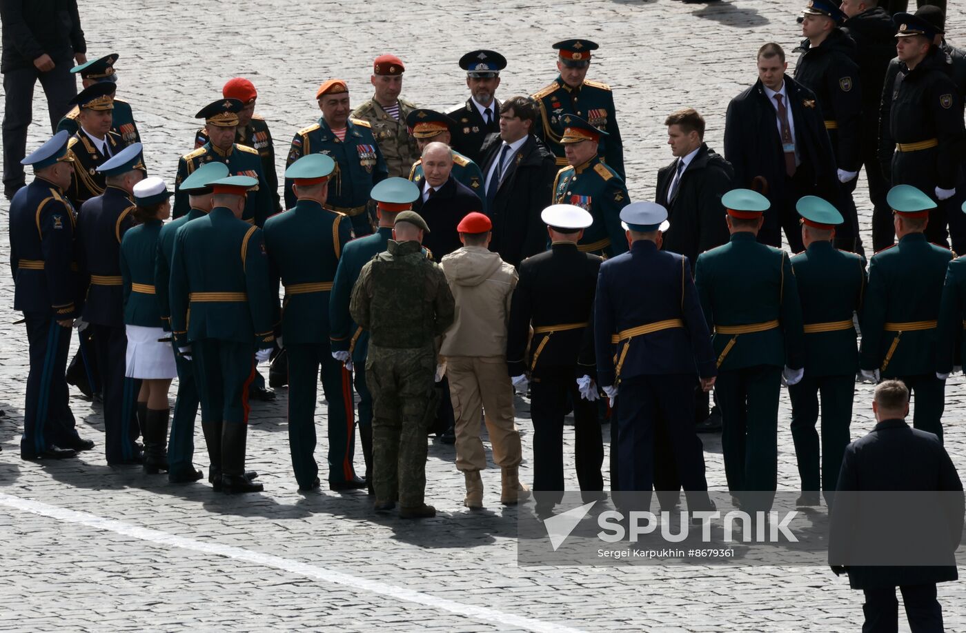 Russia Putin WWII Victory Day