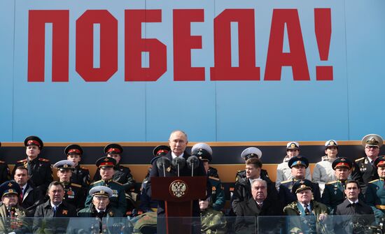 Russia Putin WWII Victory Day
