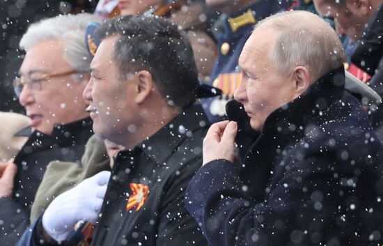 Russia Putin WWII Victory Day