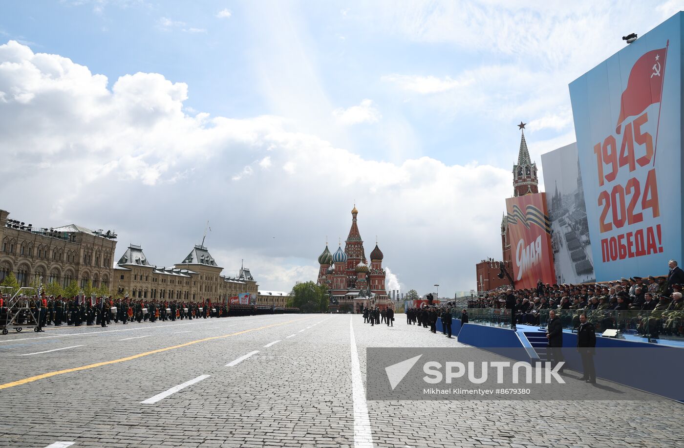 Russia Putin WWII Victory Day