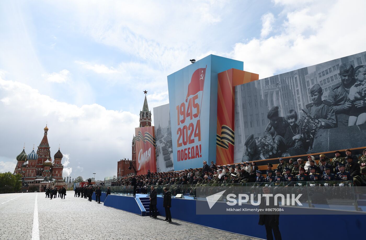 Russia Putin WWII Victory Day