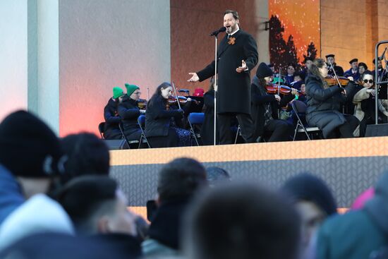 RUSSIA EXPO. Ildar Abdrazakov's concert with Russian National Youth Symphonic Orchestra