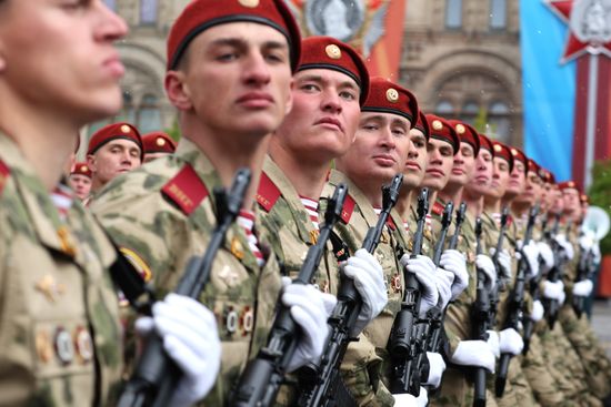 Russia WWII Victory Day Parade