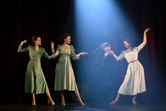 Russia Theatre Blue Handkerchief