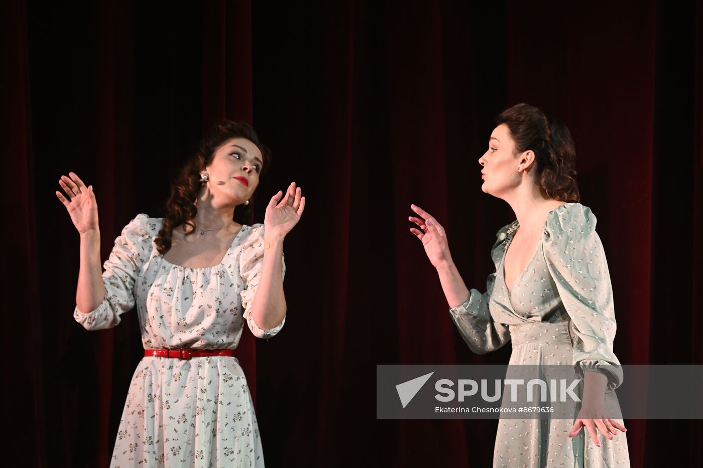 Russia Theatre Blue Handkerchief