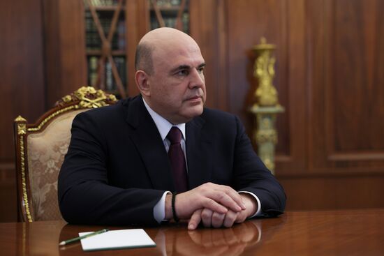 Russia Putin Mishustin