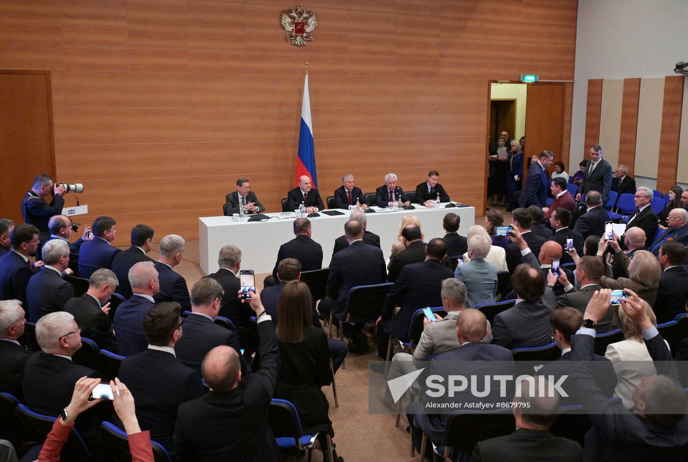 Russia Parliament Prime Minister