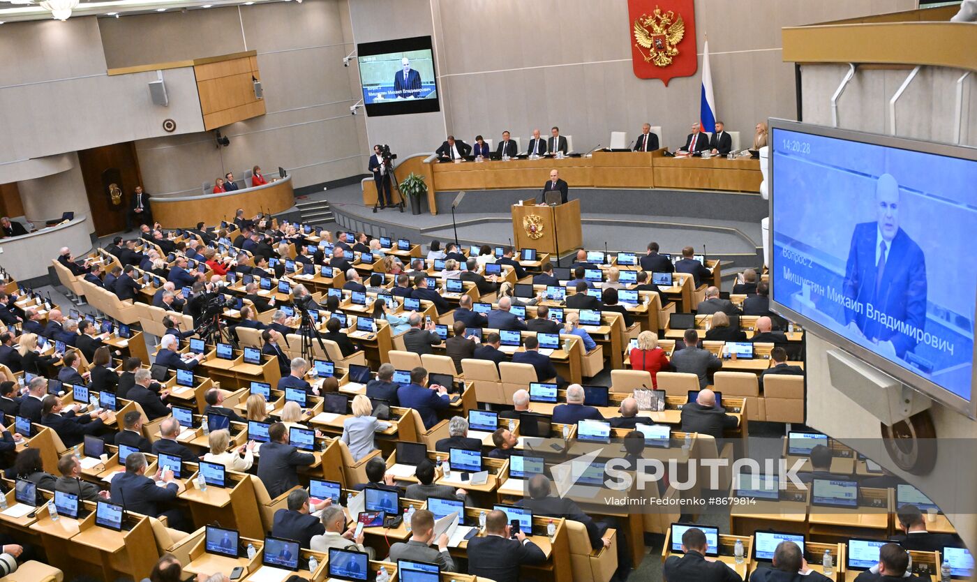 Russia Parliament Prime Minister