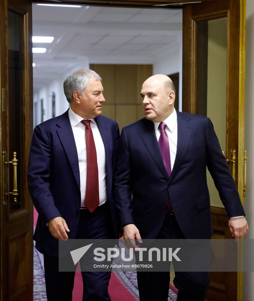 Russia Parliament Prime Minister