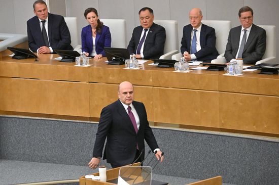 Russia Parliament Prime Minister