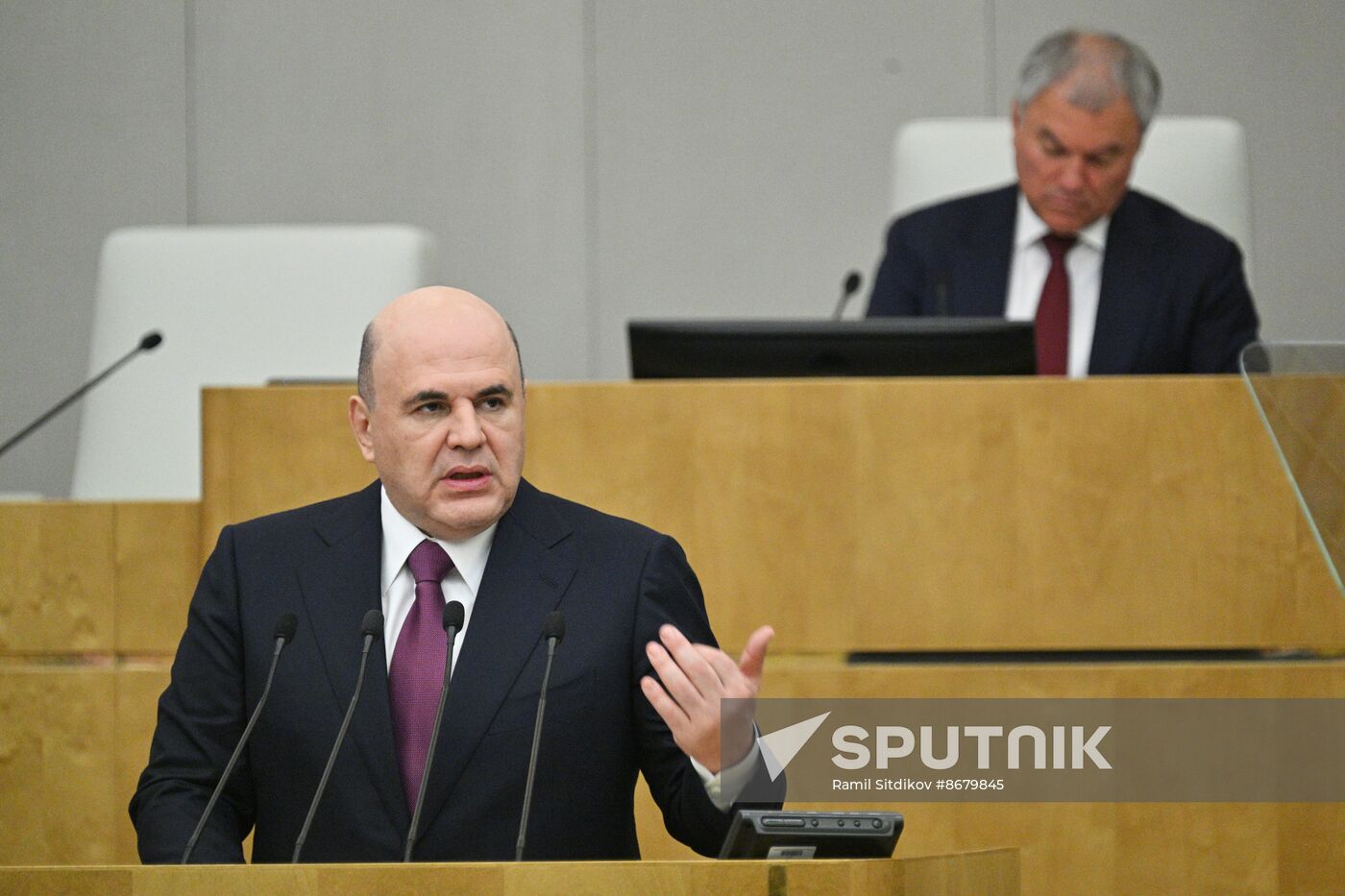 Russia Parliament Prime Minister