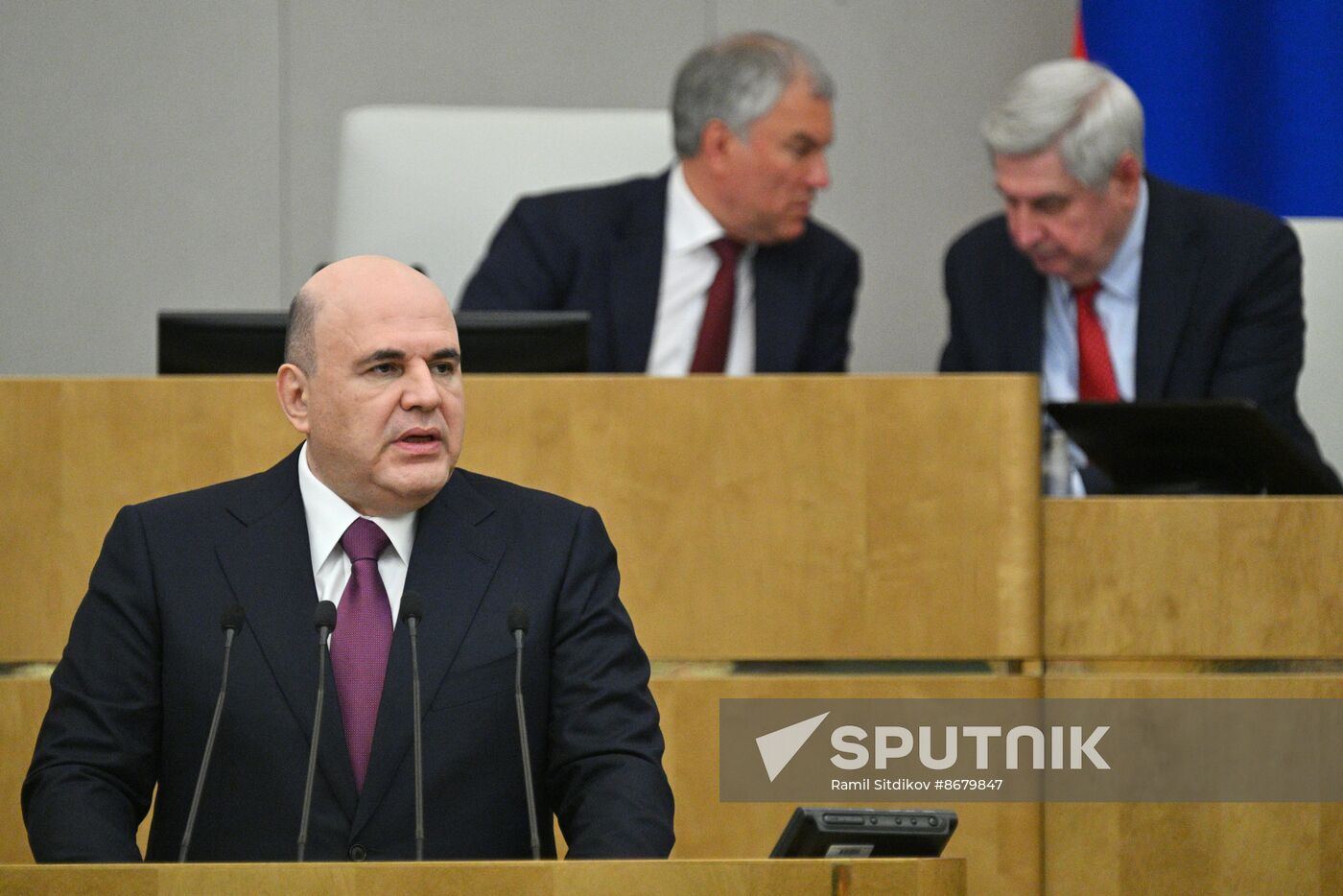 Russia Parliament Prime Minister