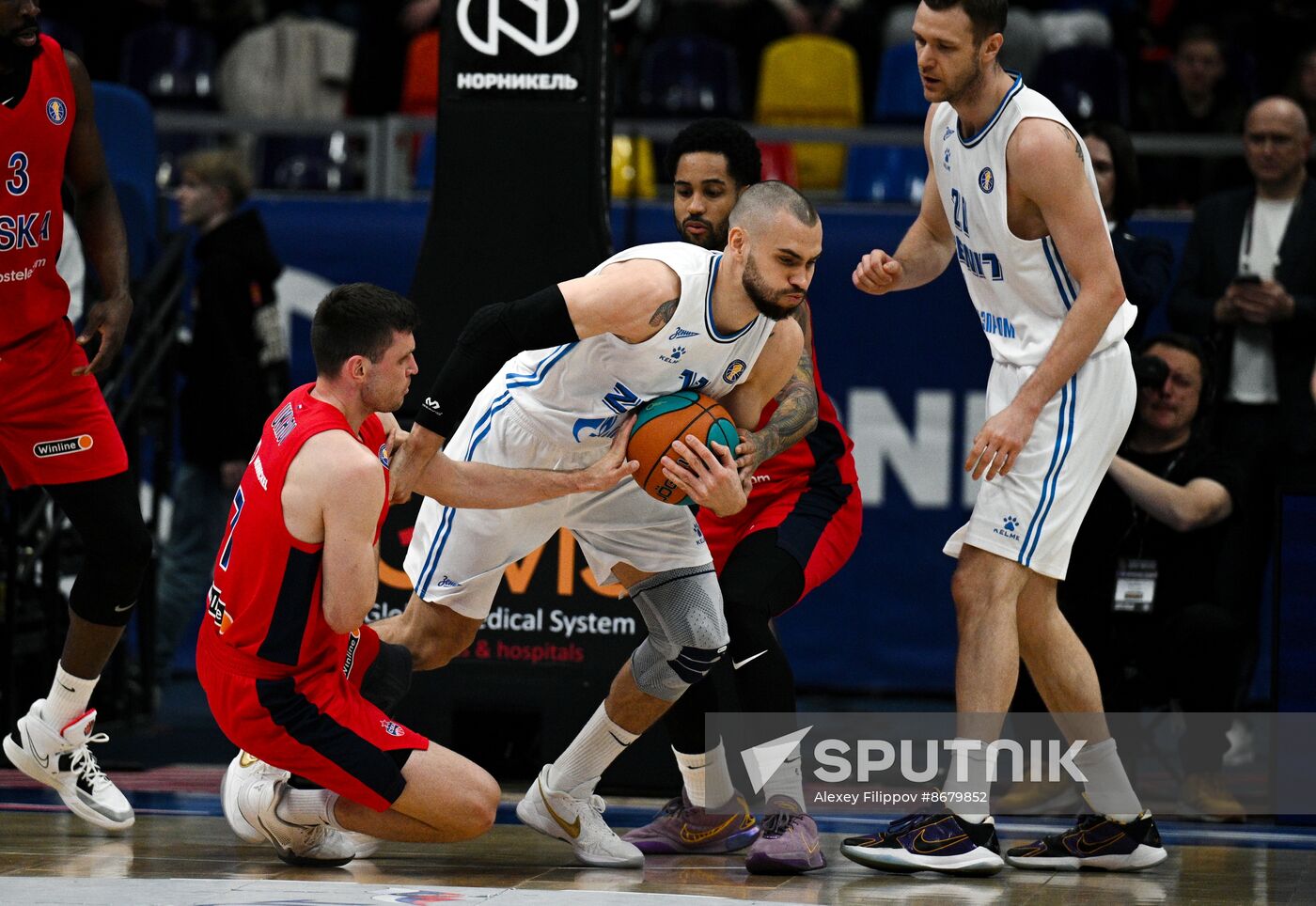 Russia Basketball United League CSKA - Zenit