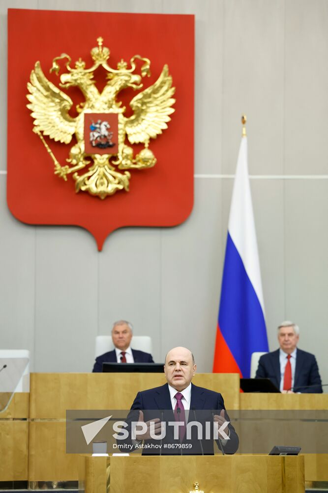 Russia Parliament Prime Minister