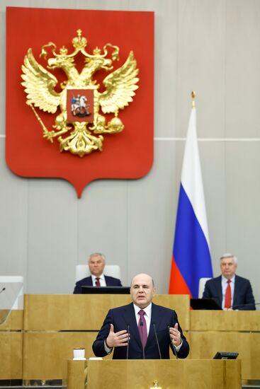 Russia Parliament Prime Minister