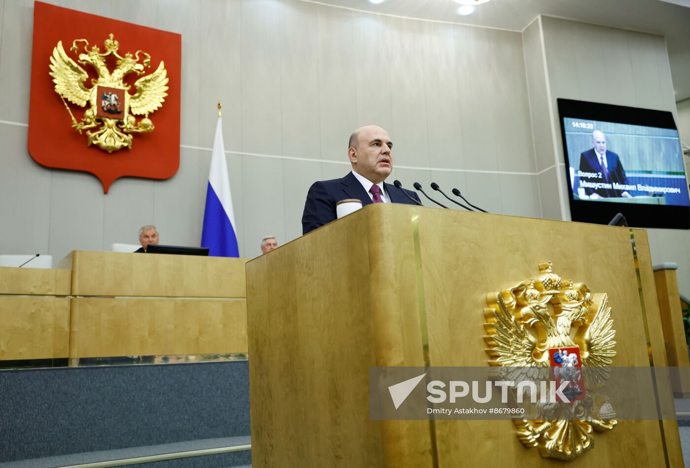 Russia Parliament Prime Minister