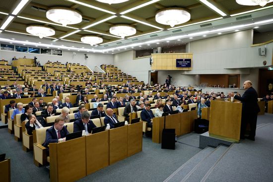 Russia Parliament Prime Minister